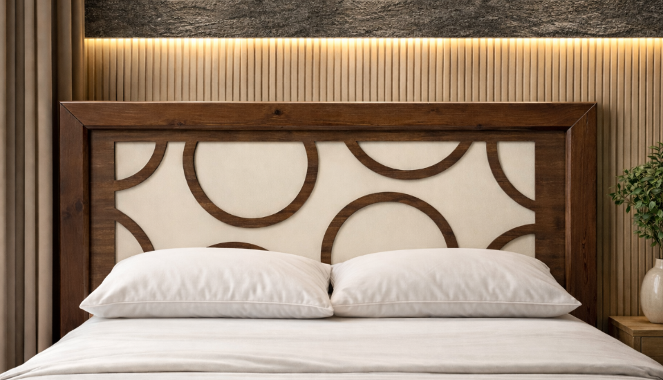 1055- Cabezal de madera combinado